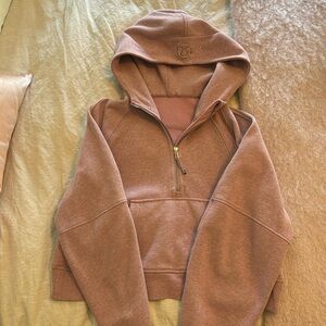 Lululemon scuba oversized 1/2 zip hoodie M/L